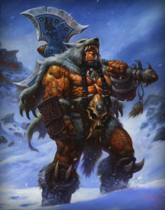 A Frostwolf klán vezére, aki az ésszerűség ritka hangja egy olyan világban, ahol háború és brutalitás uralkodik.